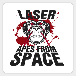 APES FROM SPACE #2 Magnet